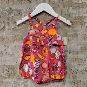 Cat & Jack Summer Fruit Romper